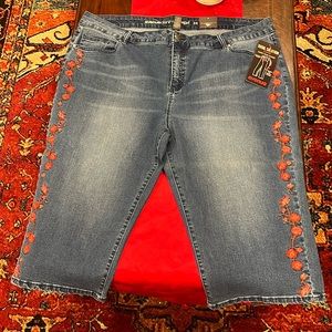Capri denim made by Avenue size 24